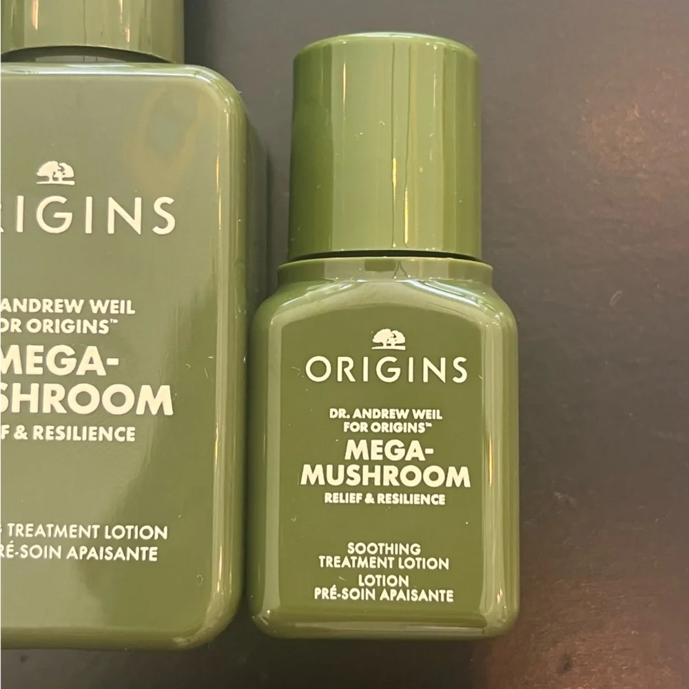 New Origins Mega-Mushroom Resilience Soothing Treatment Lotion, Set of 4